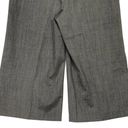 Lafayette 148  Womens Sz 12 Wide Leg Culottes Crop Pants Wide Wool Stretch Gray Photo 3