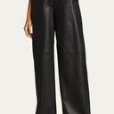 L.A.M.B. Loulou Studio Noro Leather Pants in Black Small New Womens Trousers Photo 11