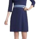 Draper James  PERSLEY NAVY BLUE DRESS L Photo 1