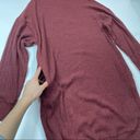 Lush Clothing Lush Funnel Neck Rib Long Sleeves Wine dress Photo 5