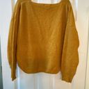 Nasty Gal  Mustard V-Neck Sweater Photo 1