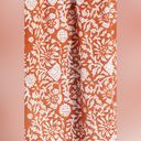 Cleobella  Adele Organic Cotton Boho Blouse in Orange Floral XS Photo 12