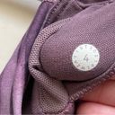 Lululemon  Energy Sports Bra Long Line Shadowed Smoked Mullberry Size 4 Photo 9