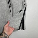 Nike Women XS Gray Black Sportswear Tech Fleece A Line Skirt Pockets Drawstring Photo 4