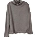 Lululemon Principal Dancer Lunar Rock Gray Mock Funnel Neck Long Sleeve Top 2 Photo 1