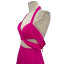 NBD Naven x  Hot Pink Criss Cross Cut Out Dress Revolve Size 0 Photo 5