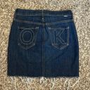 MOTHER Denim  The Angel Peg Mini Fray Skirt 25 Photo 9