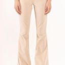 Urban Outfitters NWT BDG  Corduroy Womens Extreme Flare Pants Cream 28 Photo 1