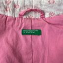 United Colors Of Benetton Vintage Pink Floral Jacket Photo 10