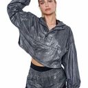 Free People Movement  Diamond Back Reflective Jacket and shirt set size small Photo 4