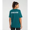 Gymshark Fraction Oversized T-Shirt In Deep Teal Photo 1