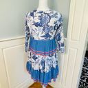 Tuckernuck  Ro’s Garden Rene Floral Dress in Tiffany Blue XS Photo 6
