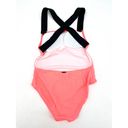 DKNY  Women's Coral Pink Square Neck One Piece Swimsuit XS X-Small NEW Photo 2