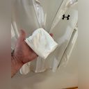 Under Armour Pre-Owned MD  White Quarter Zip Long Sleeve Athletic Shirt Photo 6