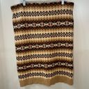 Ralph Lauren Lauren  Black Label Wool Blend Fair Isle Fitted Midi Pencil Skirt XL Photo 2