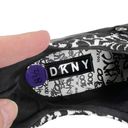 DKNY  Cosmos Black & White Animal Print Hidden Wedge Sneakers Photo 7