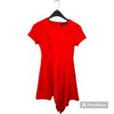 Slate + Willow  • Red Drape Hem Dress Size 4 Photo 3