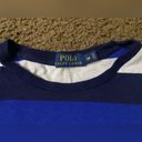 Polo  Ralph Lauren blue and white striped shirt size Medium Photo 2