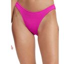 Good American NWT  Women’s Fuschia Pink Swimsuit Bikini Set Size 3/4 US Large Photo 1