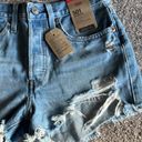 Levi’s NWT  501 High Rise Denim Shorts Jean 26 Photo 3