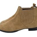 Jack Rogers  Pippa Suede Chelsea Boot Oak Leather Pull-On Bootie Women’s Size 9 Photo 4