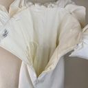 House Of CB  'Selena' Ivory Satin Ruffle Strapless Dress size medium NWOT Photo 10