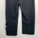 BCBGMAXAZRIA  Y2K Embroidered Capri Sweat Pants size Medium Photo 7