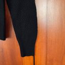 Quince Baby Alpaca Wool Blend Diamond Stitch Crewneck Sweater Black Size XS NEW Photo 4