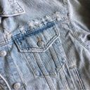 Wild Fable  Cropped, Slightly Distressed, Jean Jacket, Light Blue, Size XS, NWT Photo 5