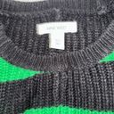 Nine West Nine‎ West XS Green And Black Knit Sweater Photo 1