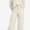 Everlane NWT  Women's The Lightweight Wide-Leg Crop Chino in Sand Minimalist sz 6 Photo 0