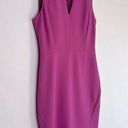 Trina Turk  Cerritos Fuchsia Purple Pink Fitted Sheath Dress Size 2 Photo 2