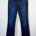 CAbi  #916R Mid Rise Stretch Slim Boot Cut in Galaxy Wash Women's Size 6 Photo 0