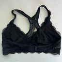 Felina 5/$25  wireless black lace bra size small Photo 1