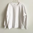 Lululemon  Size 2 Small White Perfectly Oversized Crew Sweatshirt Long Sleeve Photo 0