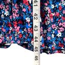 Draper James  Kitty Dress Womens 3XL Blue Multicolor Ditsy Floral Soft Stretchy Photo 8