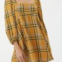 Urban Outfitters UO Yellow Plaid Babydoll Dress 💊 Photo 0