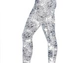 Balance Collection  Contender Luxe High Rise Long Legging in White Contour Floral Photo 1