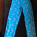 Capelli New York Pajama Bottoms Fleece Blue W/ Lama & Christmas TreePrint SZ S Photo 1