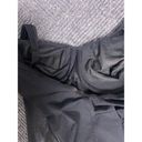 Second Skin Vintage Flexees Bodysuit Size 34C Black  Satin Underwire 5756 Shaper Photo 7