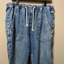 Pilcro  Cottage Utility Jeans Mid Wash Blue Denim Size Large Photo 1