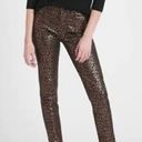 Banana Republic NWT  Mid-Rise Skinny Stretch Leopard Ankle Pant / Jean Photo 1