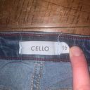 Cello Jeans Cello Indigo destructed fishnet size 16 jeans Photo 2