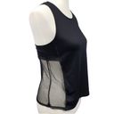 Hunter  for Target Black Mesh Criss Cross Tank Top Small Photo 2