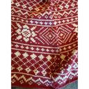 CAbi  shrug wool blend knit sweater fair isle size medium Photo 3