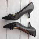 Rampage  Brown Faux Leather Pointed Toe Heels Shoe Size 9.5 Photo 6