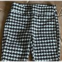 Bar III Bar lll Womens Black White Houndstooth Skinny Pants Ponte S Photo 7