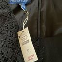 Talbots NWT RSVP By  Crepe and Lace Shift  Black Bell Sleeve Dress Photo 5