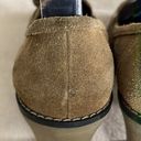 Tommy Hilfiger  Suede Chunky Pumps with Tassels‎ Olive Green Size 5.5M Photo 3