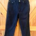 Krass&co Lauren Jeans . Ralph Lauren Size 4 Cropped Jean Women's Black Denim 5 Pocket Photo 0